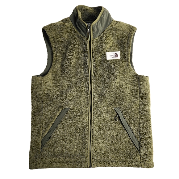 The North Face Other - The North Face Campshire Fleece Vest Men's Medium Military Green